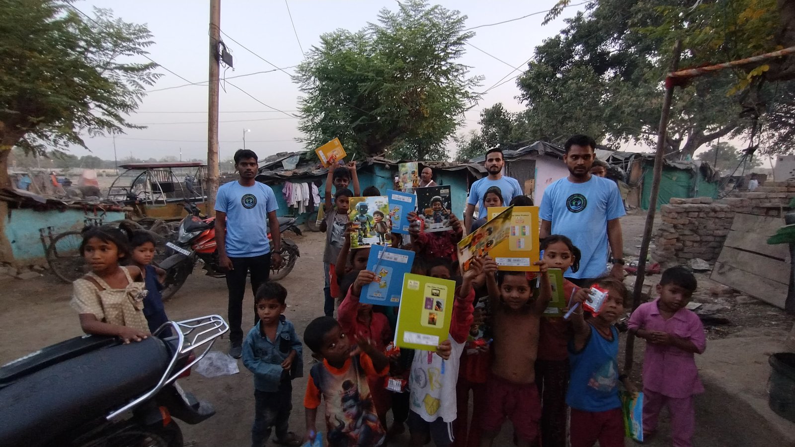 Stationery Distribution to Anganwadi Children: Supporting Early Childhood Education in Prayagraj