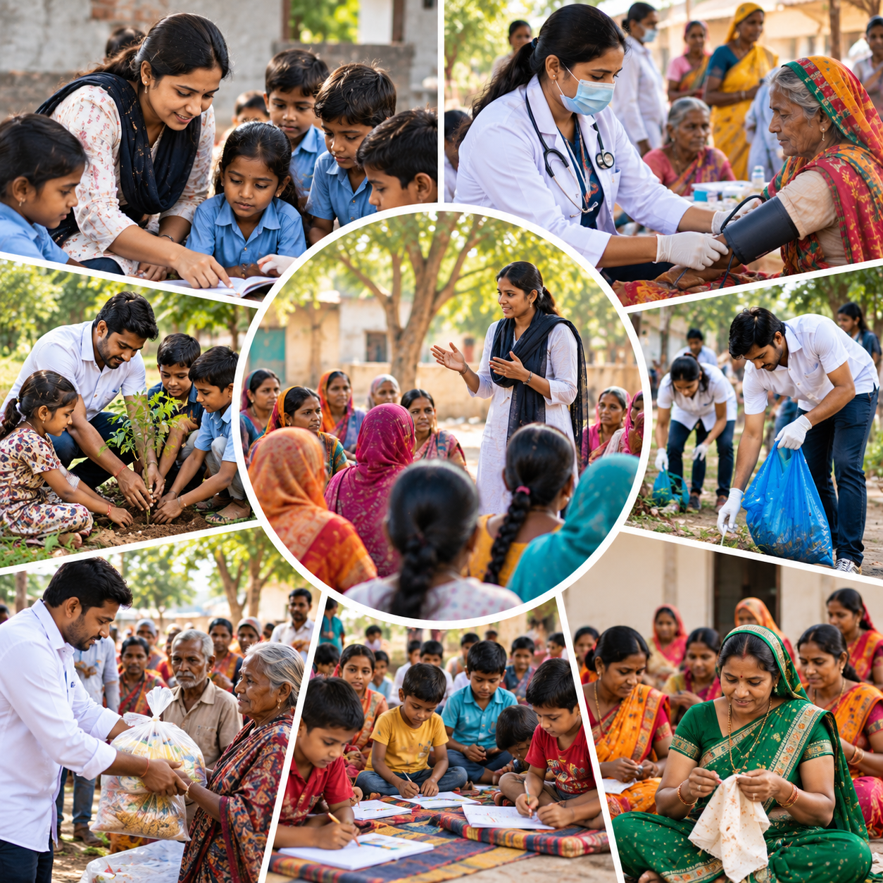 Community Awareness and Social Welfare Activities in Prayagraj