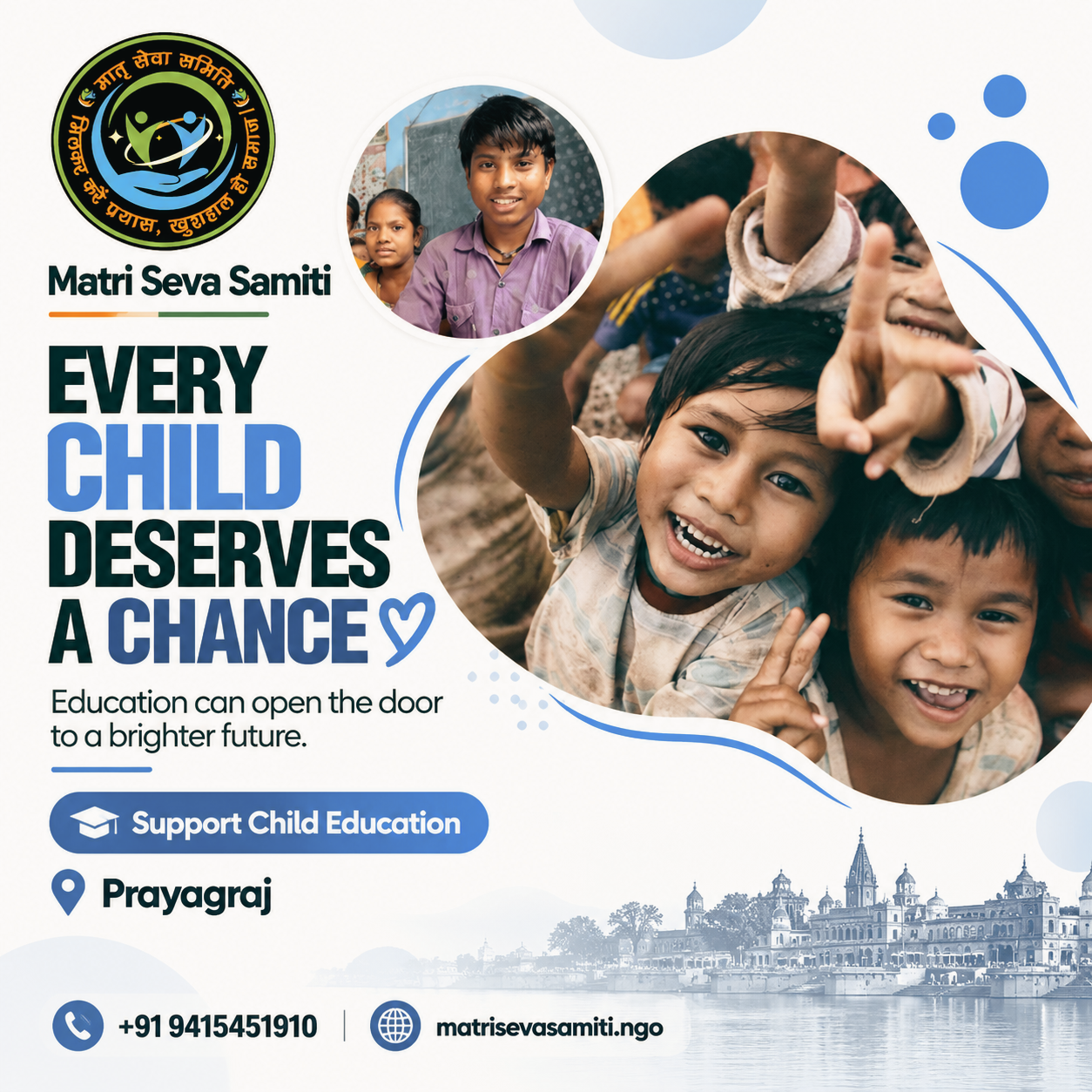 Child Education Support in Prayagraj: Every Child Deserves a Chance