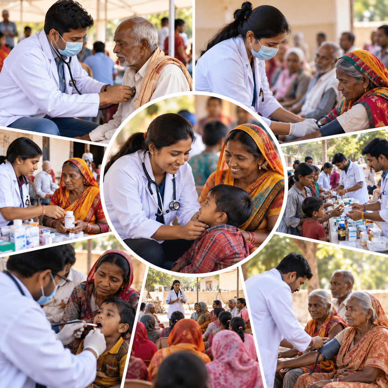 Healthcare Support for Poor Families in Jhunsi, Prayagraj – Matri Seva Samiti